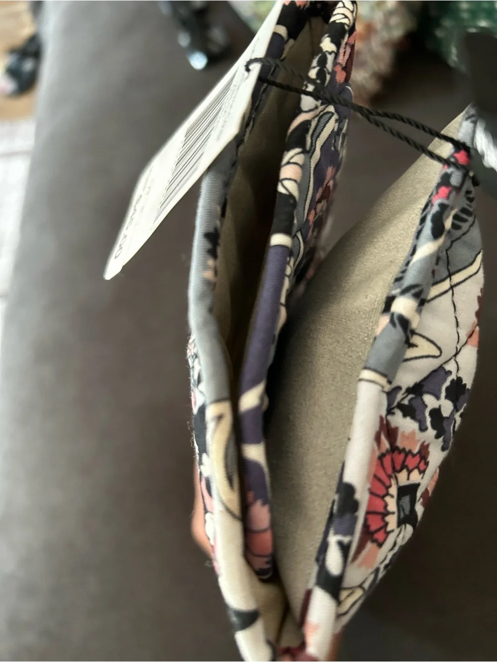 Vera Bradley Retired Ornate Blooms Quilted Curling & Flat Iron Cover Wrap Travel